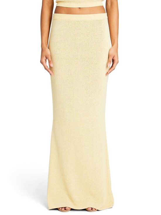 SER.O.YA Dresses & Skirts - SER.O.YA Kora Knit Maxi Skirt in Butter Yellow Medium